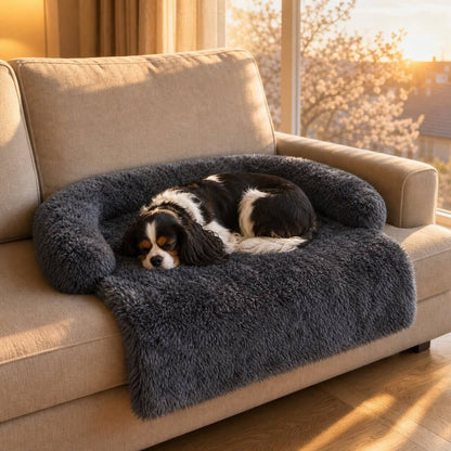Sofaschutz für Hunde – eigener Platz mit erhöhtem Rand