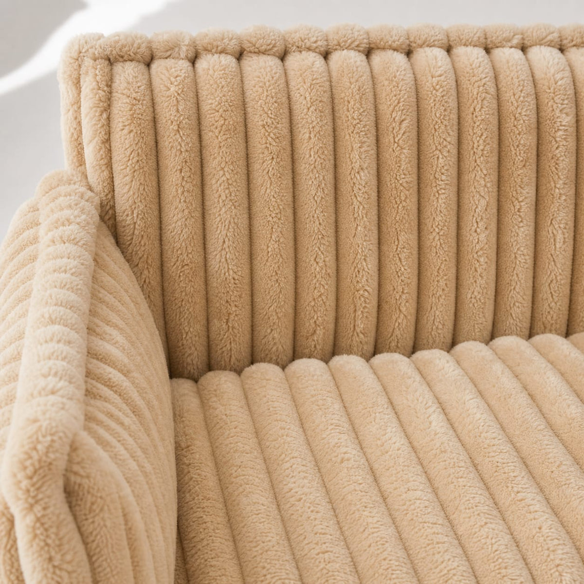 Hundesofa – Cord-Bezug mit Rückenlehne und Kissen