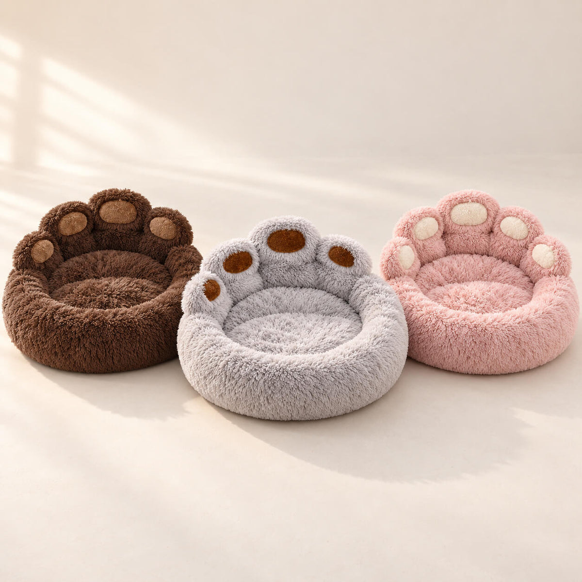 Hundebett rund – Plüsch & Polarfleece zum Einrollen