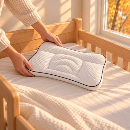 PUVANO Ergonomisches Kinderkissen