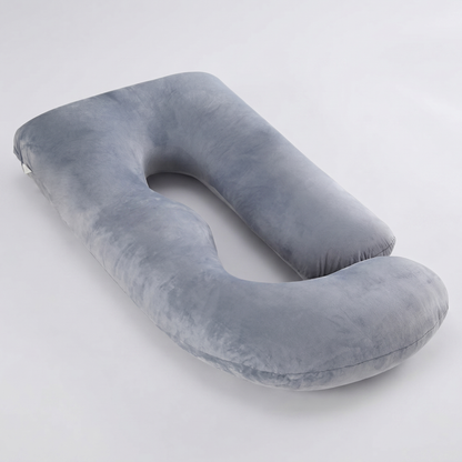 PUVANO ErgoSleep Max – XXL Seitenschläferkissen in J-Form
