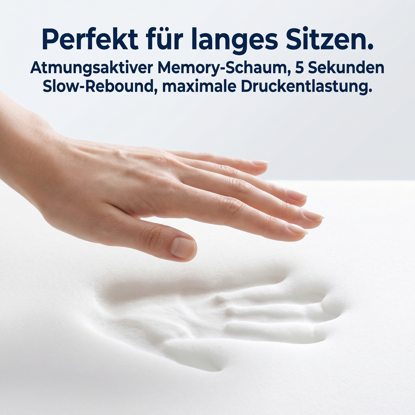 Orthopädisches Sitzkissen für Büro, Home-Office & Auto
