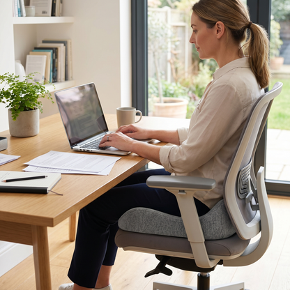 Orthopädisches Sitzkissen für Büro, Home-Office & Auto