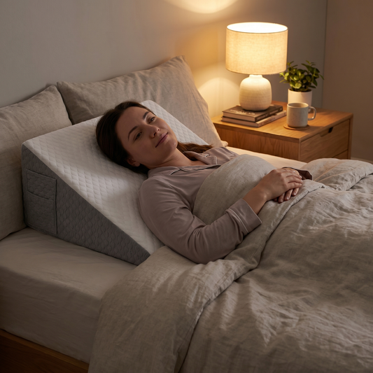 Orthopädisches Keilkissen für Bett & Sofa