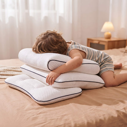 PUVANO Ergonomisches Kinderkissen