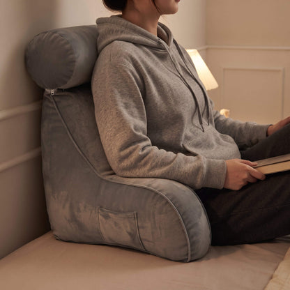 Lesekissen für Bett und Sofa – mit Armlehnen