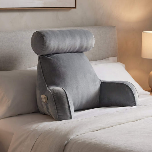 Lesekissen für Bett und Sofa – mit Armlehnen