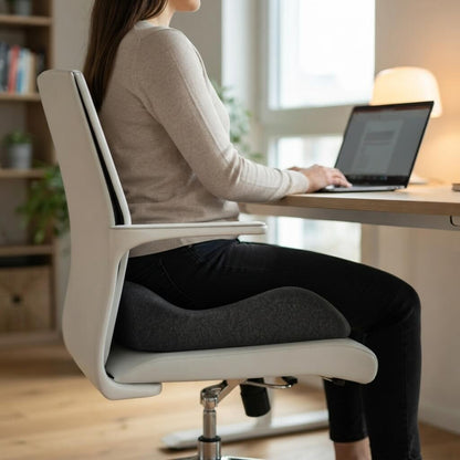 Orthopädisches Sitzkissen für Bürostuhl & Auto